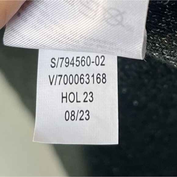 Holiday Midi Sweater Skirt XXL Green Holiday Shimmer Pull On Lurex Banana Republ - Picture 11 of 12